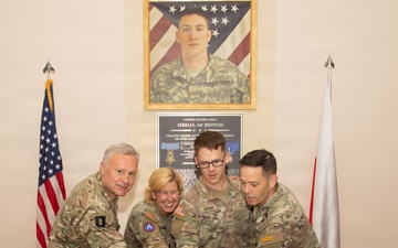 Ollis Warrior Grill Rededicated, Celebrating Valor and Alliance in Poland.