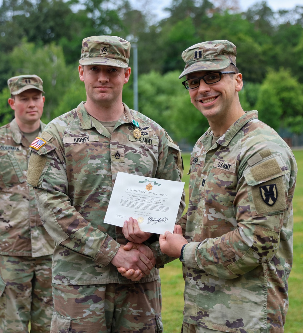 21st Special Troops Battalion Award Ceremony