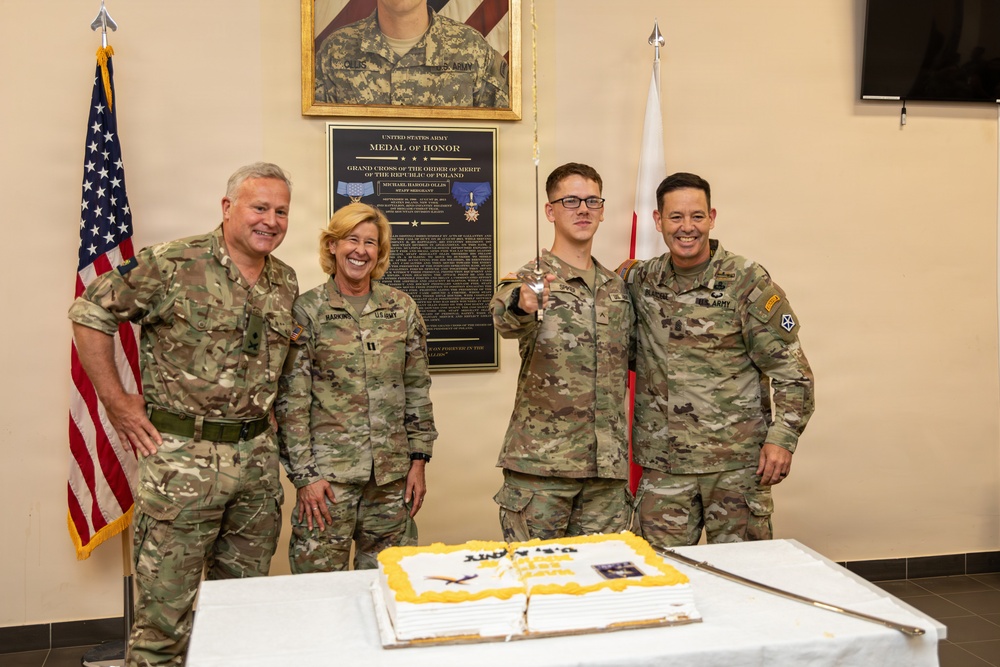 Ollis Warrior Grill Rededicated, Celebrating Valor and Alliance in Poland