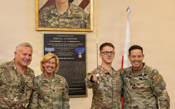Ollis Warrior Grill Rededicated, Celebrating Valor and Alliance in Poland