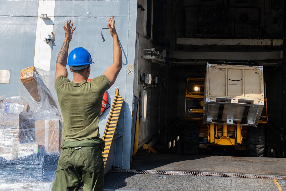 USS Portland Marines Conducts Routine Operations