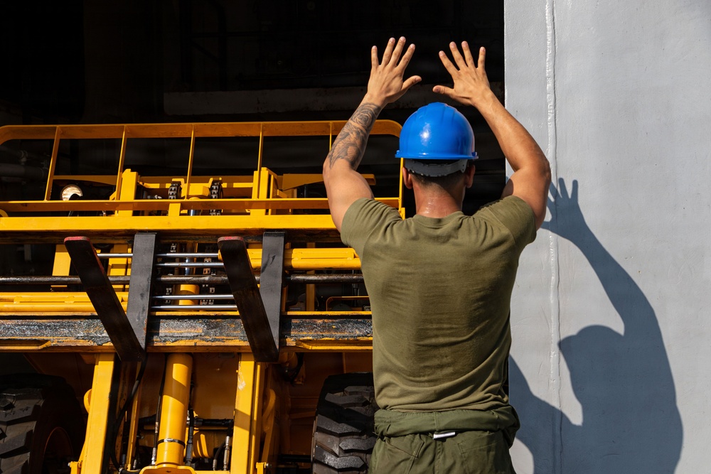 USS Portland Marines Conducts Routine Operations