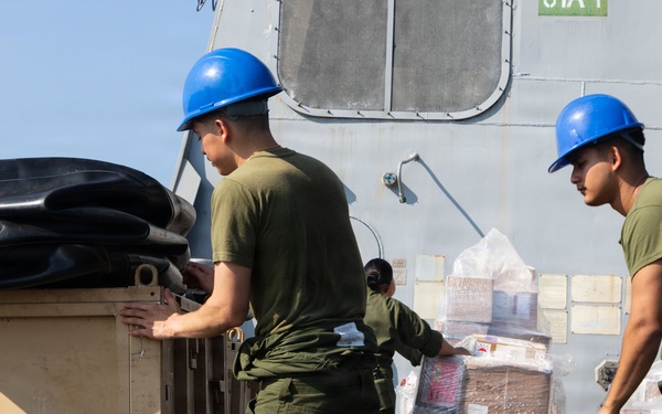USS Portland Marines Conducts Routine Operations
