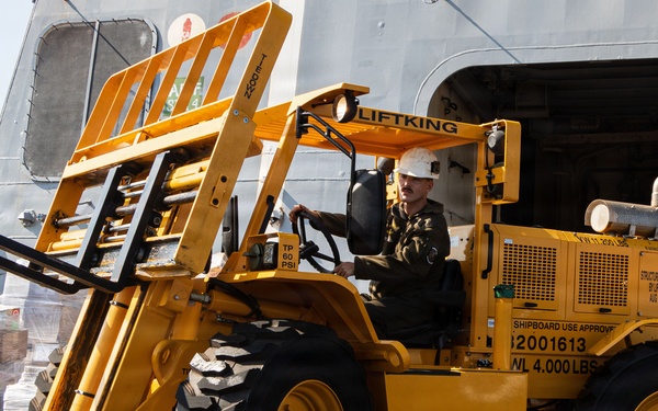 USS Portland Marines Conducts Routine Operations