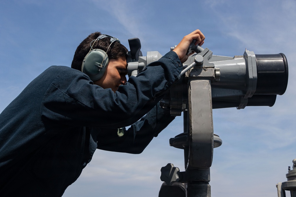 USS Portland Sailors Conduct Routine Operations
