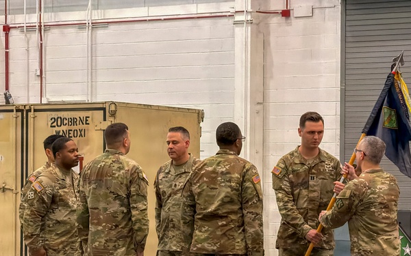 20th CBRNE Command’s Headquarters Company Welcomes New Leadership Team