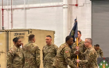 20th CBRNE Command’s Headquarters Company Welcomes New Leadership Team