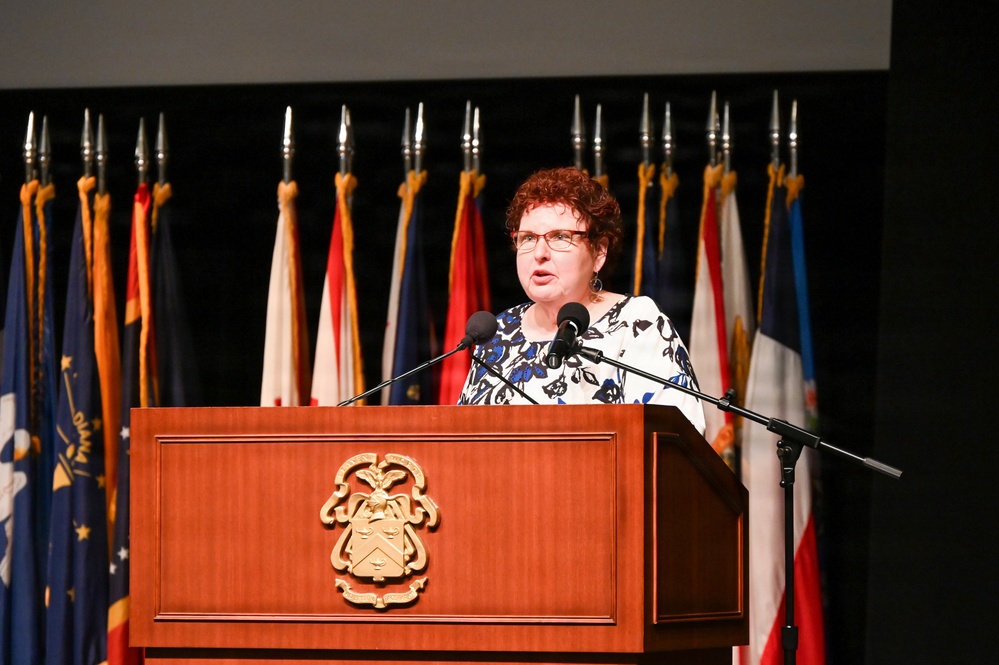 Fort Leavenworth Combined Graduation Ceremony held in Eisenhower Auditorium