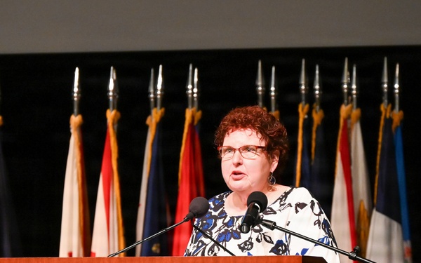 Fort Leavenworth Combined Graduation Ceremony held in Eisenhower Auditorium