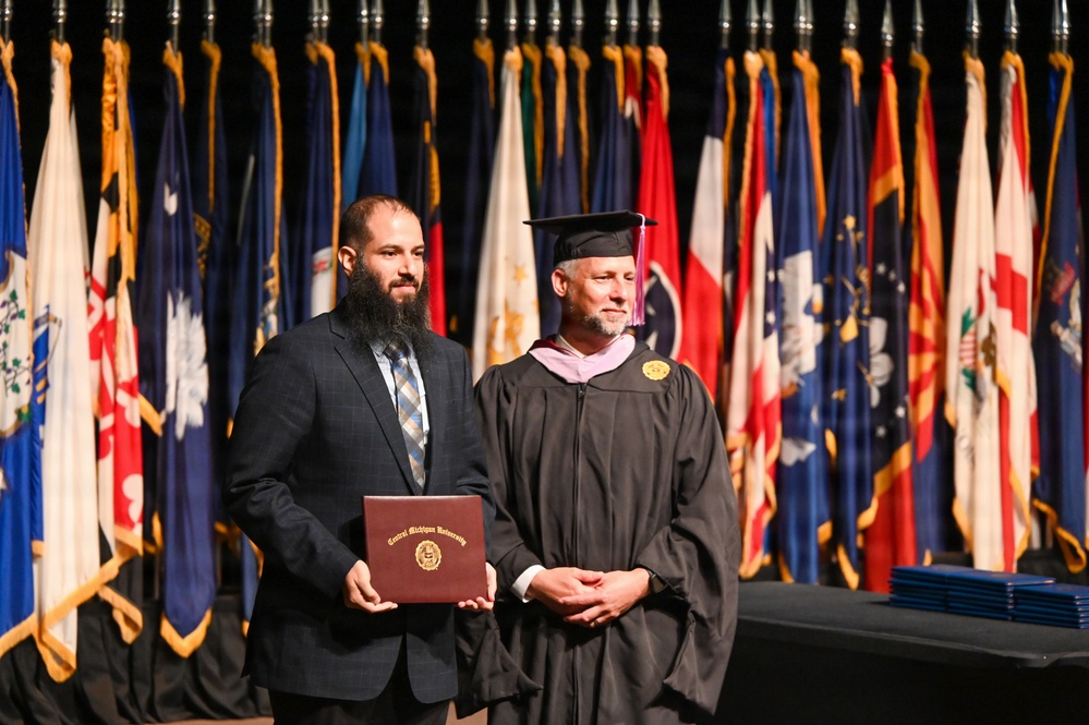 Fort Leavenworth Combined Graduation Ceremony held in Eisenhower Auditorium
