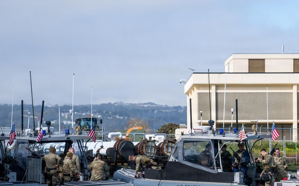 U.S. Coast Guard Port Security Unit 312 Conducts Simulated Training Exercises in San Francisco Bay