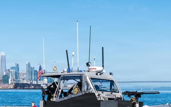 U.S. Coast Guard Port Security Unit 312 Conducts Simulated Training Exercises in San Francisco Bay