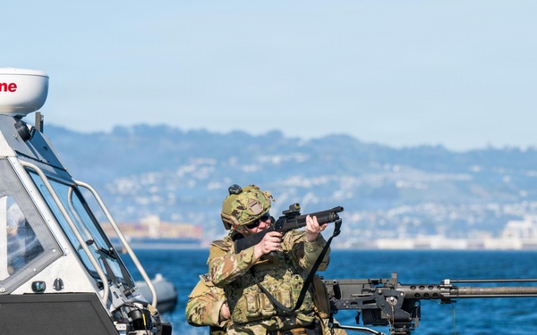 U.S. Coast Guard Port Security Unit 312 Conducts Simulated Training Exercises in San Francisco Bay