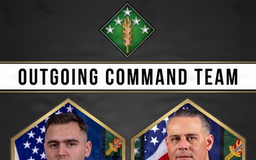 20th CBRNE Command’s Headquarters Company Welcomes New Leadership Team