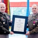 Officer, artist presents command with America 250th fine art during retirement ceremony