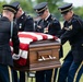 Military Funeral Honors were Conducted for U.S. Army Col. Roy Isaacson in Section 62