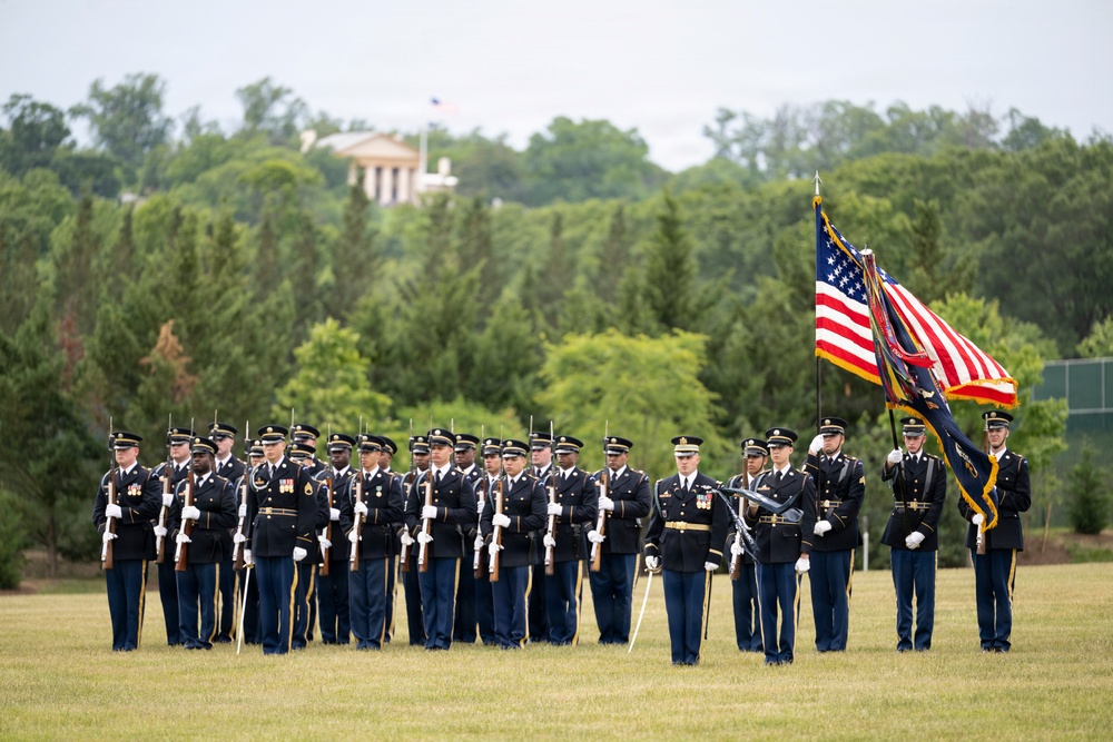 Military Funeral Honors were Conducted for U.S. Army Col. Roy Isaacson in Section 62