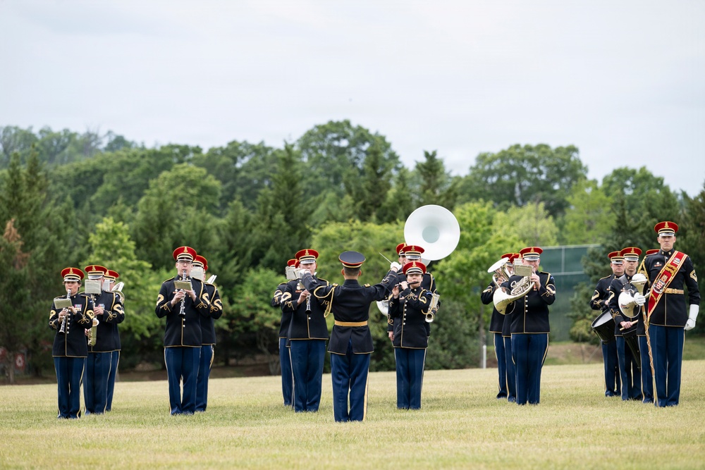 Military Funeral Honors were Conducted for U.S. Army Col. Roy Isaacson in Section 62