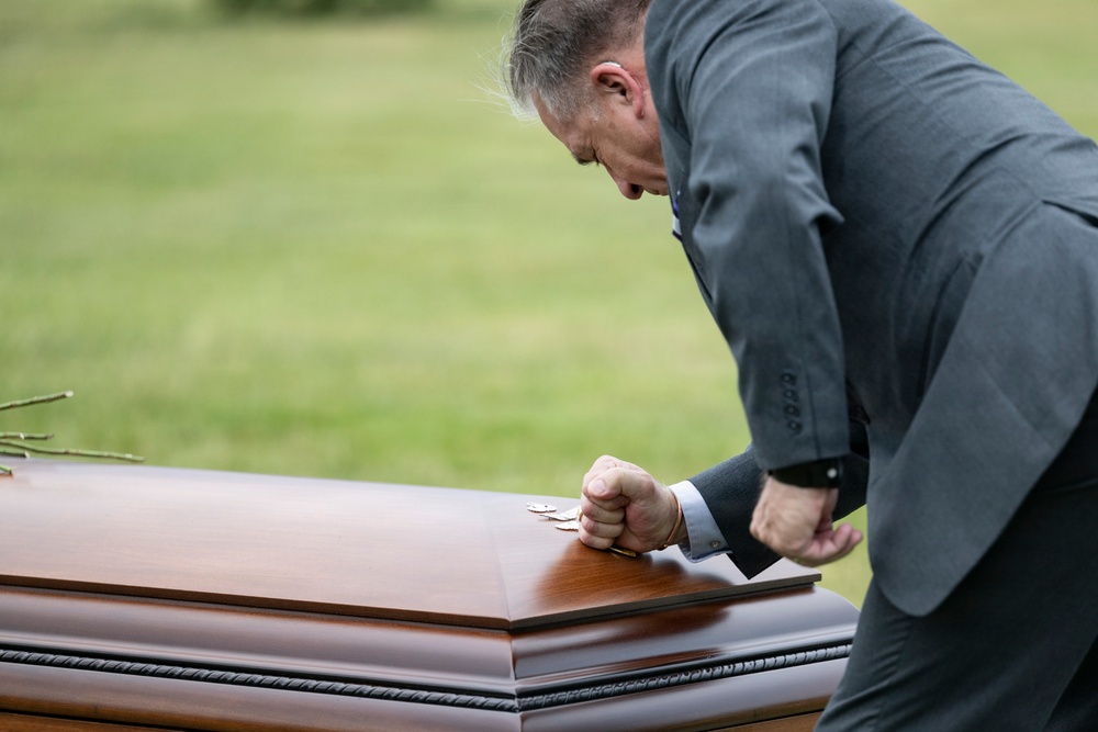 Military Funeral Honors were Conducted for U.S. Army Col. Roy Isaacson in Section 62