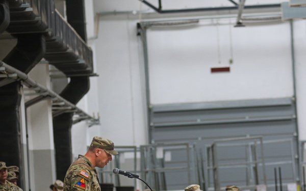 Ready 1st Combat Team holds assumption of responsibility