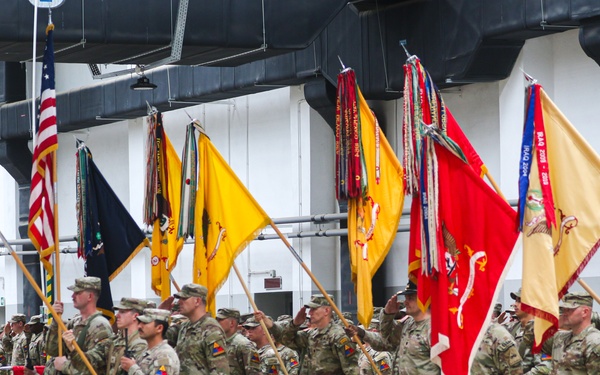 Ready 1st Combat Team holds assumption of responsibility