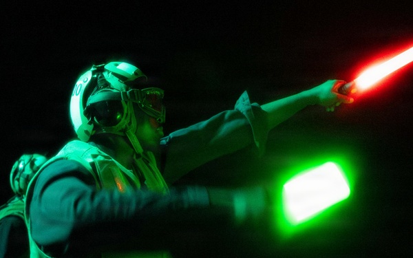 USS Rafael Peralta Conducts Flight Ops