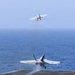 USS George H.W. Bush launches F/A-18E Super Hornets