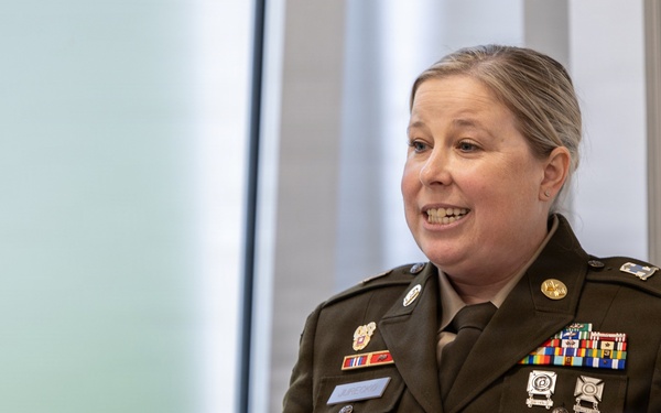 21st TSC Soldier Promoted to Master Sergeant During Ceremony at Panzer Kaserne