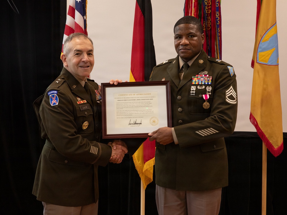 21st TSC Quarterly Retirement Ceremony