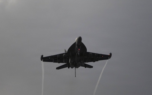 George H.W. Bush Conducts Flight Operations