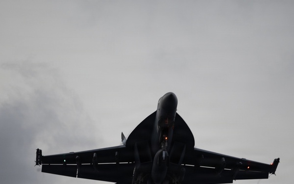 George H.W. Bush Conducts Flight Operations