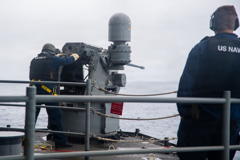 USS Theodore Roosevelt Live-Fire Exercise