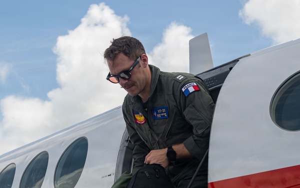 French Aviator Exits T-44C Pegasus