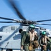 26th Marine Expeditionary Unit’s Type Commander’s Amphibious Training | Ch-53K King Stallion land on USS Arlington