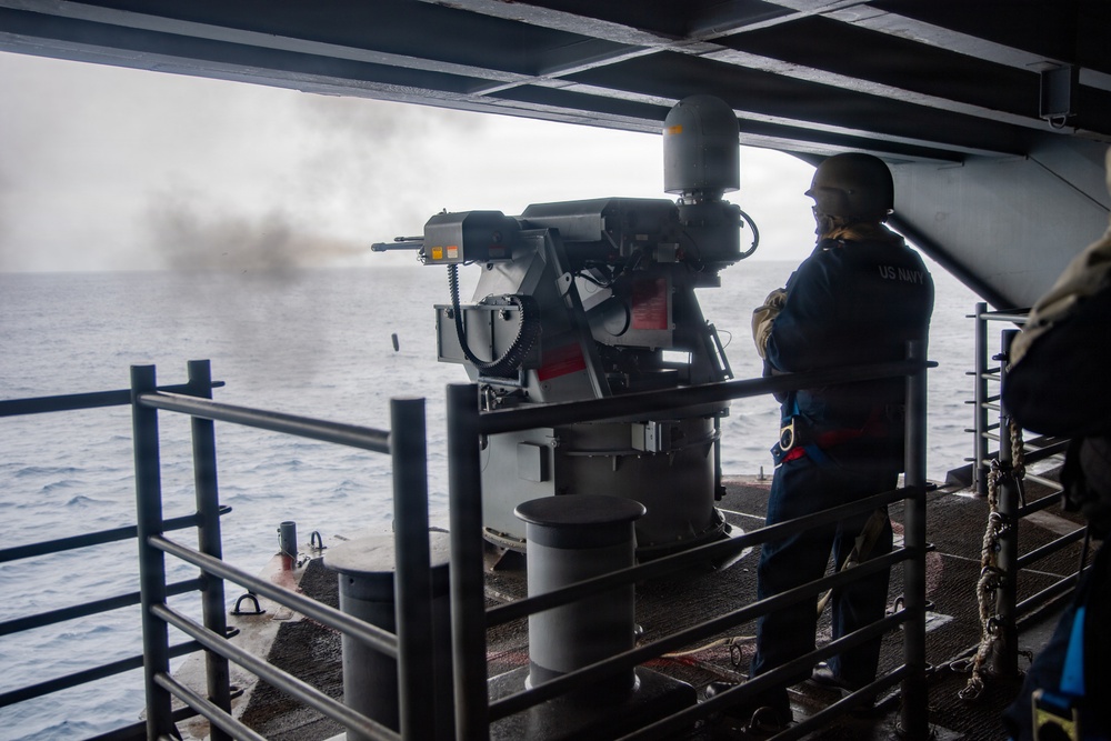 USS Theodore Roosevelt Live-Fire Exercise