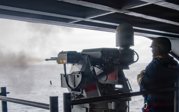 USS Theodore Roosevelt Live-Fire Exercise