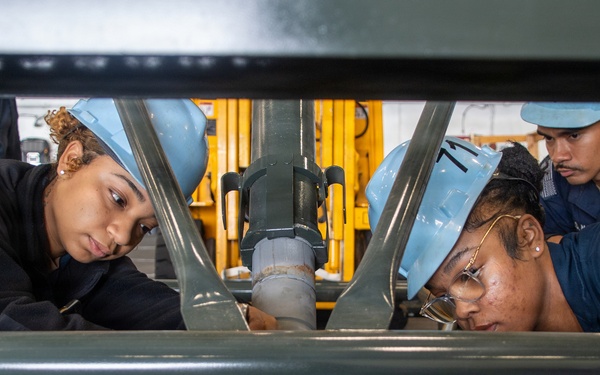 USS Theodore Roosevelt Maintenance