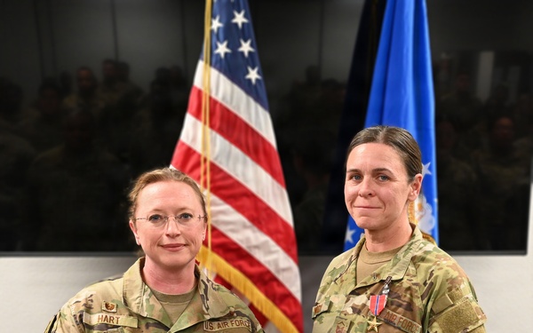 Honored for Service Under Fire: Two Barksdale Citizen Airmen recognized for combat roles
