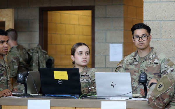 Army Reserve Soldiers strengthen accountability through Tactical Personnel System during Operation Sentinel Justice