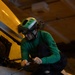 George H.W. Bush Conducts Aircraft Maintenance