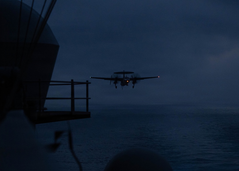 USS George H.W. Bush Conducts Flight Ops