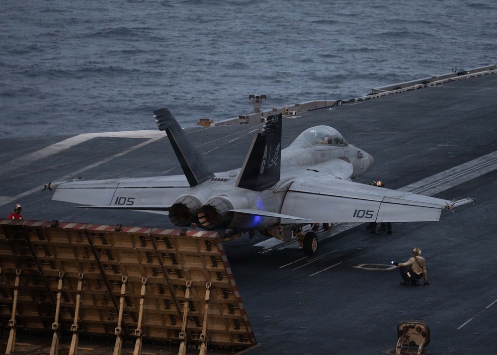 USS George H.W. Bush Conducts Flight Ops