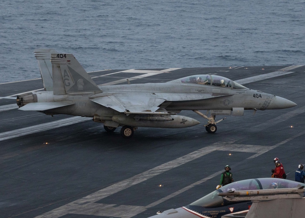 USS George H.W. Bush Conducts Flight Ops