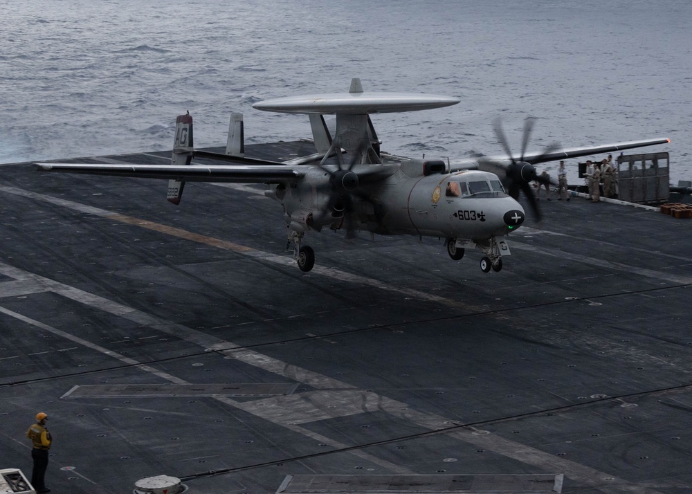 USS George H.W. Bush Conducts Flight Ops