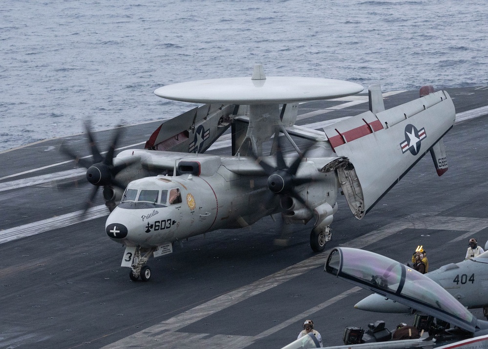 USS George H.W. Bush Conducts Flight Ops