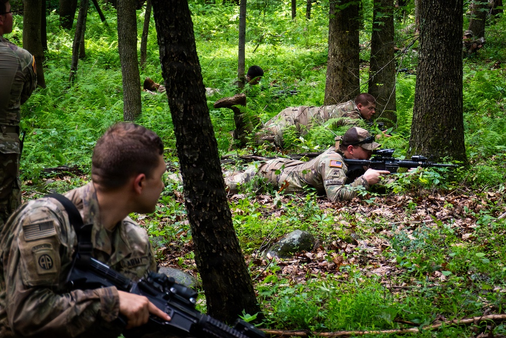 2-112th Infantry Soldiers Execute Urban Operations Training During Tactical Exercise at Fort Indiantown Gap
