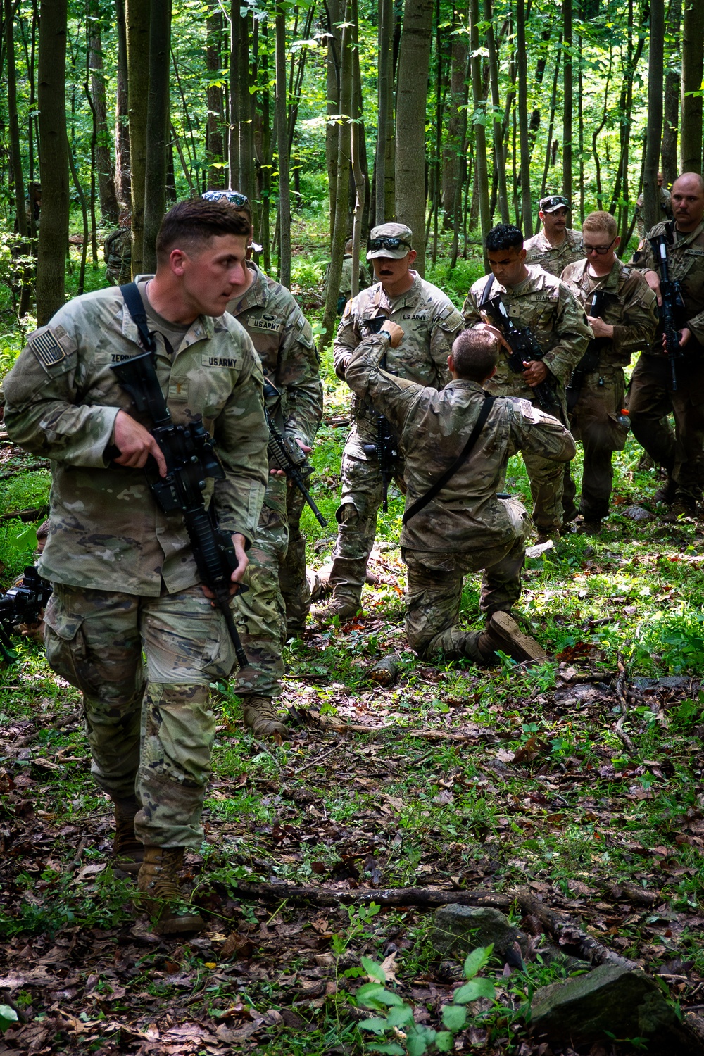 2-112th Infantry Soldiers Execute Urban Operations Training During Tactical Exercise at Fort Indiantown Gap