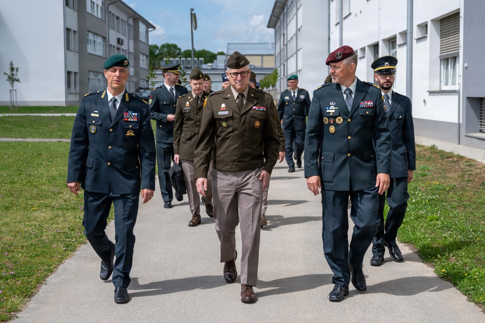 Colorado National Guard leaders strengthen historic partnership with Slovenia