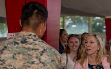 Trish Smith visits MCAS Cherry Point