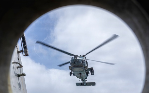 Delbert D. Black Conducts Flight Operations